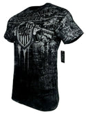 XTREME COUTURE by AFFLICTION Men's T-Shirt FREEDOM DEFENDER Biker