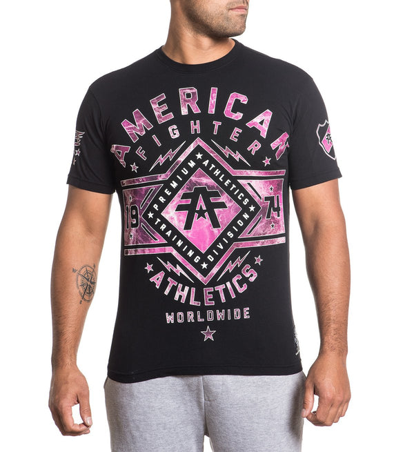 American Fighter Men's T-shirt Santa Clara Black