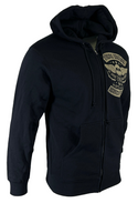 Xtreme Couture by Affliction Men's Hoodie Faded Iron (Black)