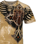 Xtreme Couture By Affliction Men's T-Shirt LOCKDOWN