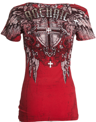 Archaic by Affliction Women's T-shirt Criterion  ^