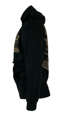 Xtreme Couture by Affliction Men's Hoodie Faded Iron (Black)