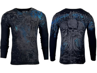 Xtreme Couture by Affliction Men's Thermal Shirt SHERWOOD