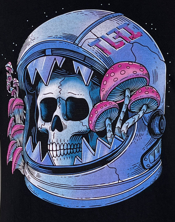 TLFI Men' T-shirt Skull Helmet
