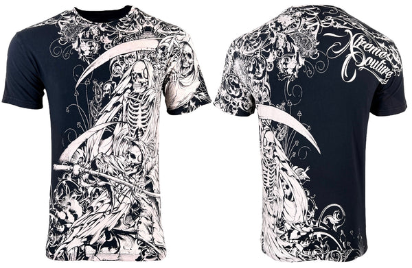 Xtreme Couture By Affliction Men's T-shirt Dark Hallucination