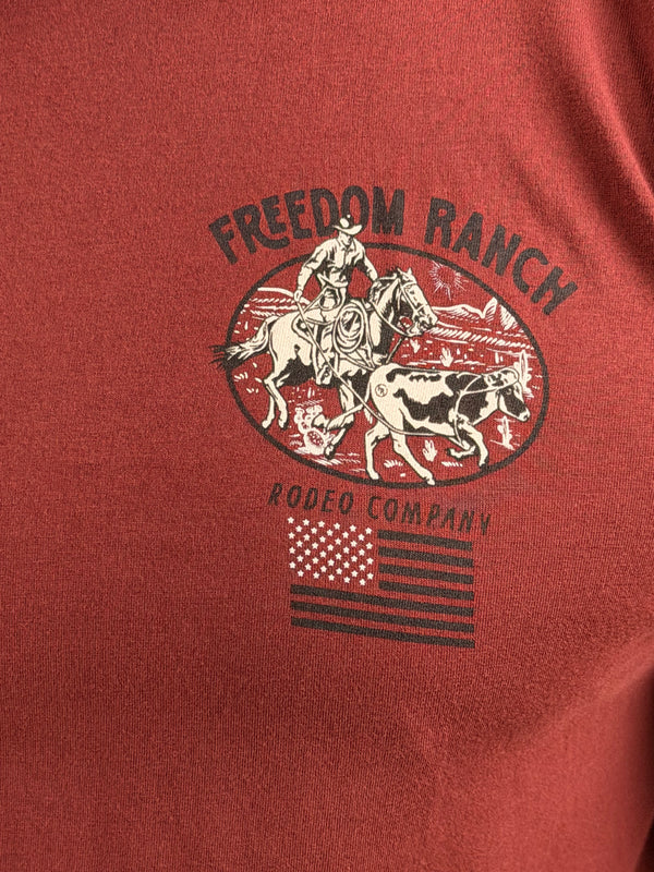 Freedom Ranch Men's T-shirt Trademark