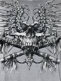 Xtreme Couture By Affliction Men's Hoodie Iron Bones **