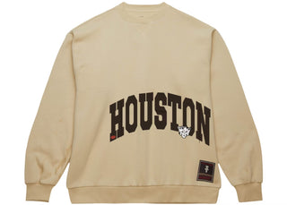 Cactus Jack by Travis Scott & Mitchell & Ness Pullover Sweatshirt University Of Houston Cougars