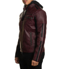 Affliction Men's Faux Leather Jacket Density