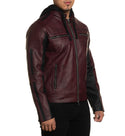 Affliction Men's Faux Leather Jacket Density