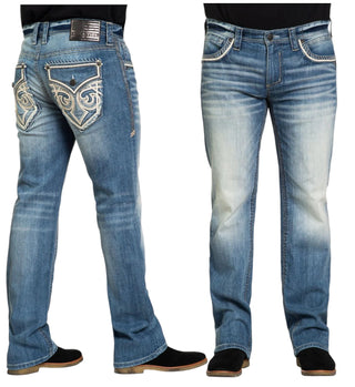 Affliction Men's Denim Jean Blake Section