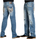 Affliction Men's Denim Jean Blake Luke Inseam 34