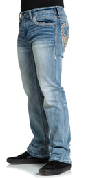 Affliction Men's Denim Jeans Ace Fleur Harrington  ^^