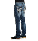 Affliction Men's Denim Jeans ACE OBERON Blue