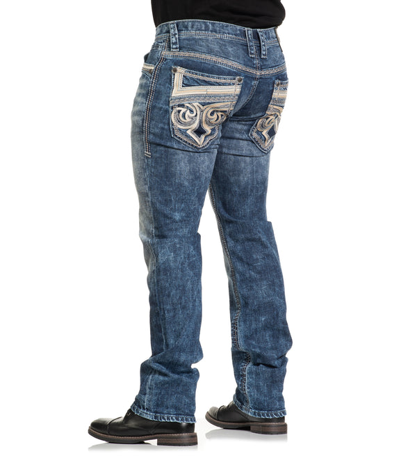 Affliction Men's Denim Jean Ace Seaman