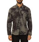 Affliction Men's Woven Button Down Shirt Gallatin