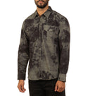 Affliction Men's Woven Button Down Shirt Gallatin