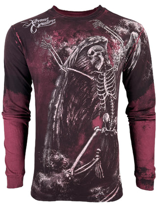 Xtreme Couture By Affliction Men's Long Sleeve T-shirt Relinquish