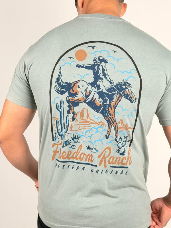 Freedom Ranch Men's T-shirt Wild Ride