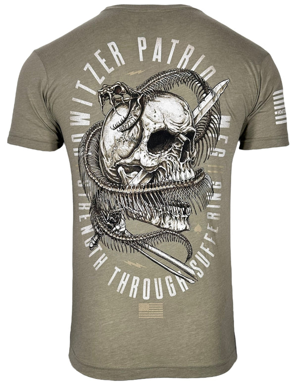 Howitzer Style Men's T-Shirt COIL Military Grunt MFG
