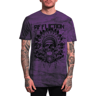 Affliction Men's T-shirt Ac Copperhead Bend