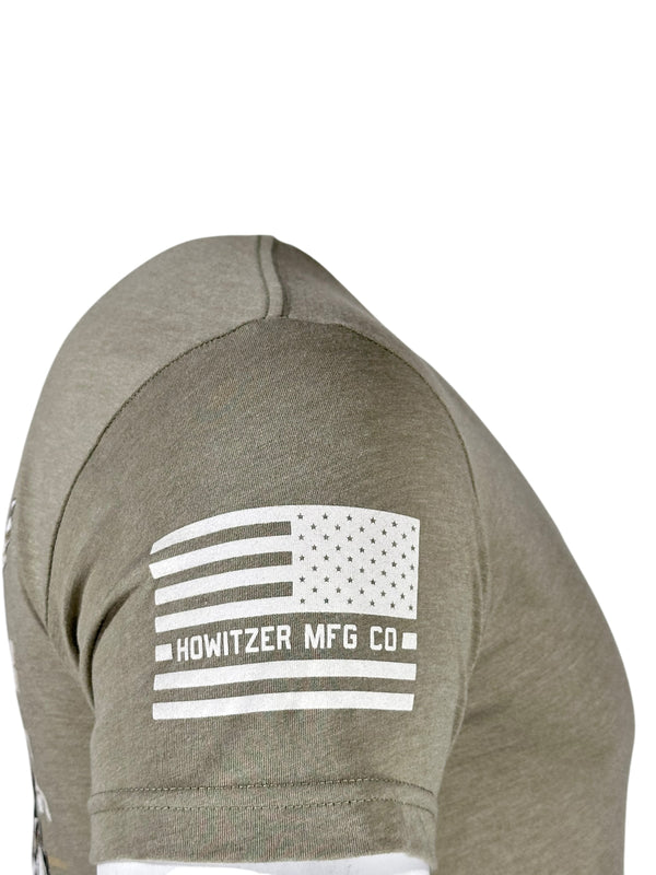 Howitzer Style Men's T-Shirt COIL Military Grunt MFG