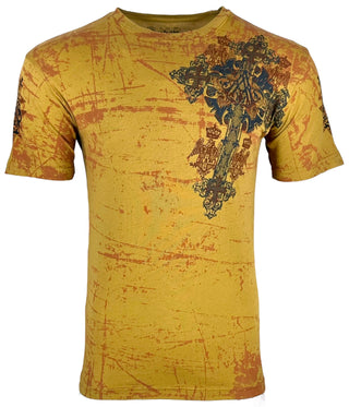 Archaic by Affliction Men's T-Shirt Metalloid