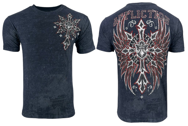 Affliction Men's T-shirt Retribution