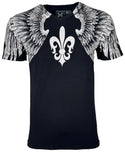 Xtreme Couture By Affliction Men's T-shirt Aerosmith V-neck **