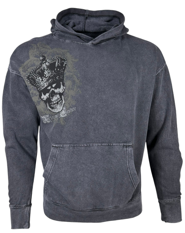 Archaic By Affliction Unisex Oversized Boxy Pullover Hoodie Ordained ++