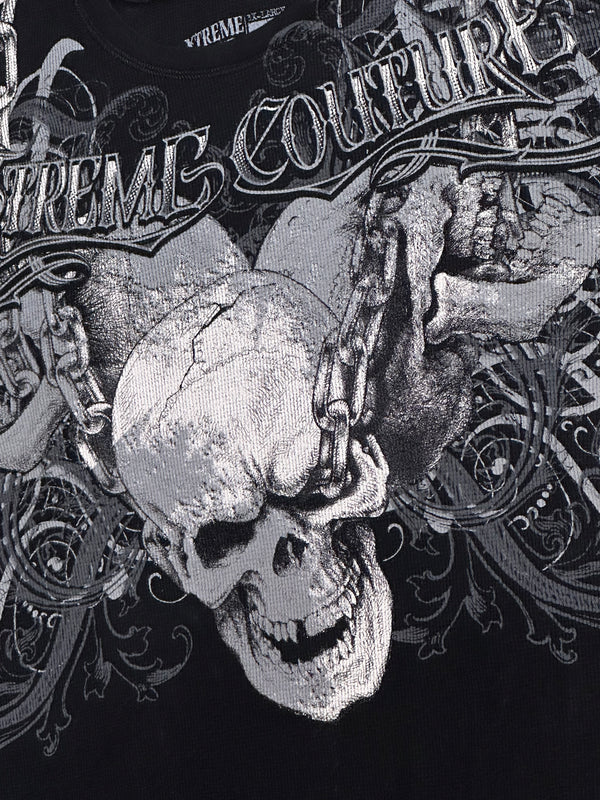 Xtreme Couture by Affliction Men's Thermal Shirt WHIPLASH