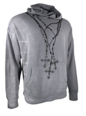 Xtreme Couture By Affliction Unisex Oversized Boxy Pullover Hoodie Saints