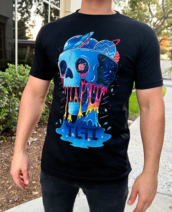 TLFI Men' T-shirt Screaming Skull