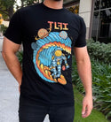 TLFI Men' T-shirt Astronaut Surfer