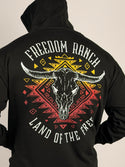 Freedom Ranch Men's Hoodie Roam Skull