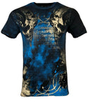 Archaic By Affliction Men's T-Shirt NEWMAN Black