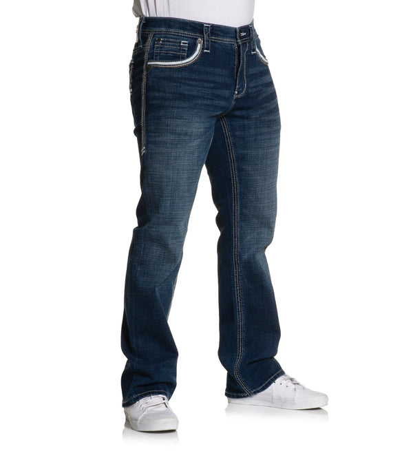 American Fighter Men's Denim Jean Heritage Straits Inseam 34