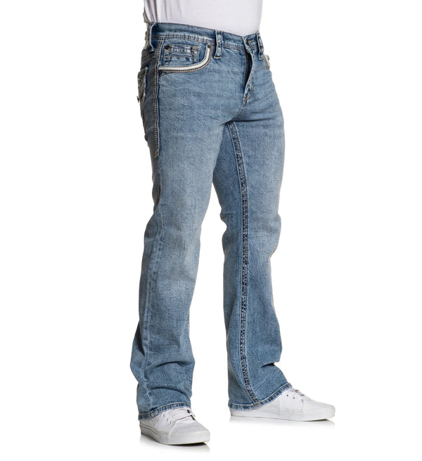 American Fighter Men's Denim Jean Heritage Ryker Inseam 34