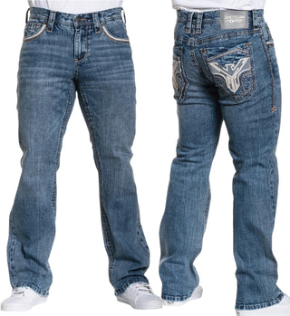 American Fighter Men's Denim Jean Heritage Walker Inseam 32