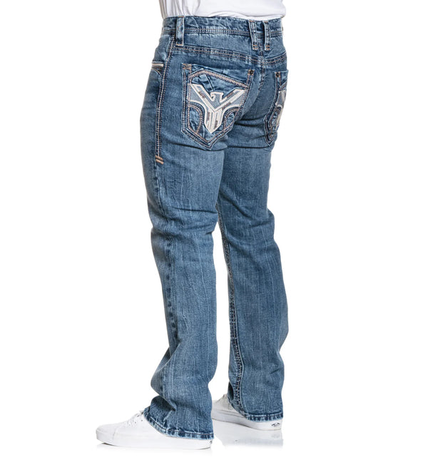 American Fighter Men's Denim Jean Heritage Walker Inseam 32