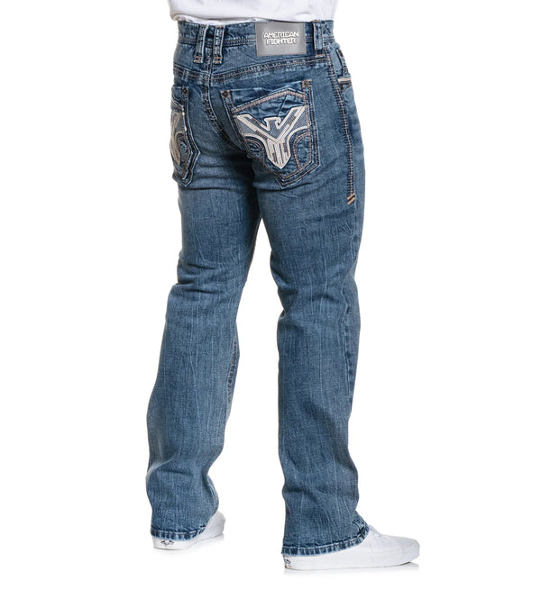 American Fighter Men's Denim Jean Heritage Walker Inseam 34