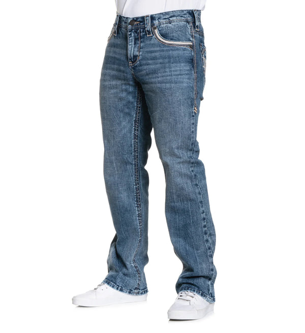 American Fighter Men's Denim Jean Heritage Walker Inseam 32