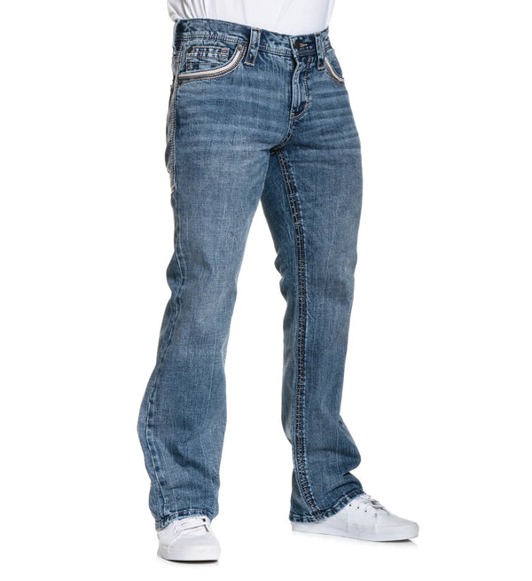 American Fighter Men's Denim Jean Heritage Walker Inseam 32