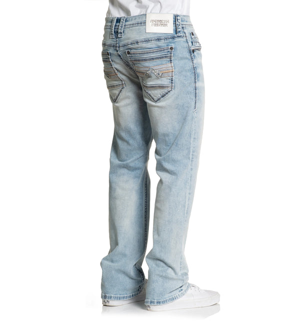 American Fighter Men's Denim Jean Heritage Hayes Inseam 34