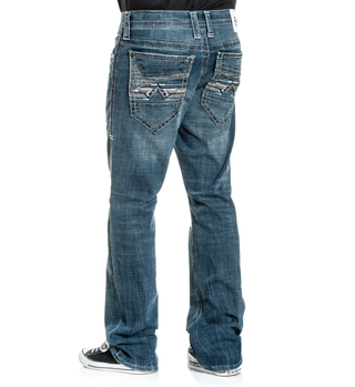 American Fighter Men's Jeans Heritage Dean Inseam 32