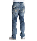 American Fighter Men's Denim jean skinny Fit Striker Volley