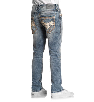 American Fighter Men's Denim Jean Striker Beckham Inseam 34