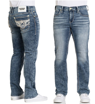 American Fighter Men's Denim Jean Striker Serrano