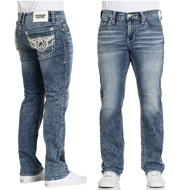 American Fighter Men's Denim Jean Striker Serrano