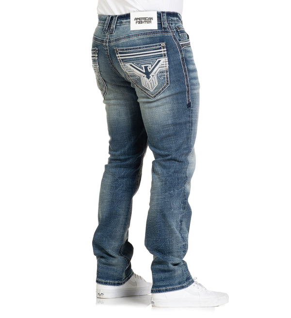 American Fighter Men's Denim Jean Striker Hudson
